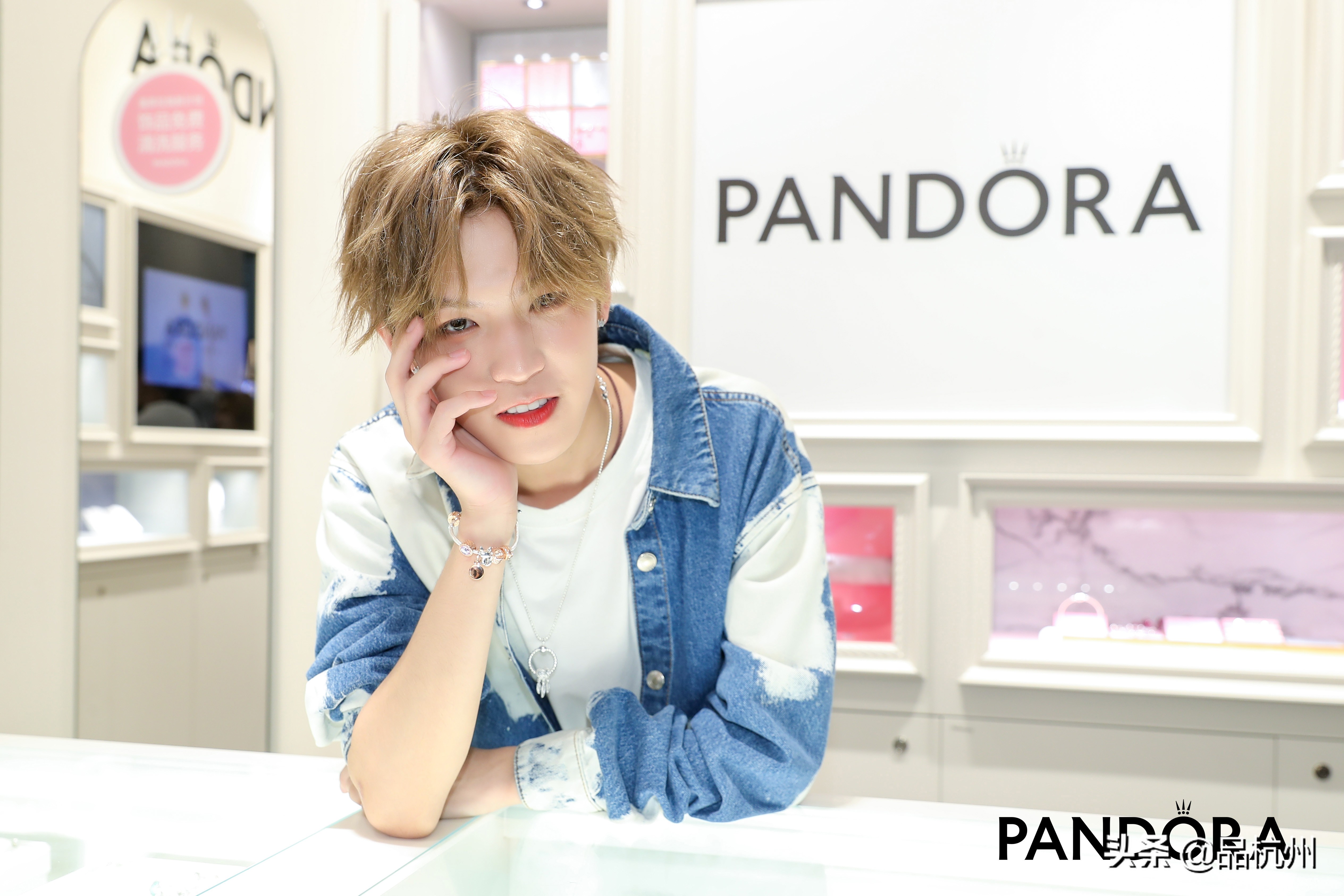 pandora潘多拉海蓝之心,pandora潘多拉珠宝上海