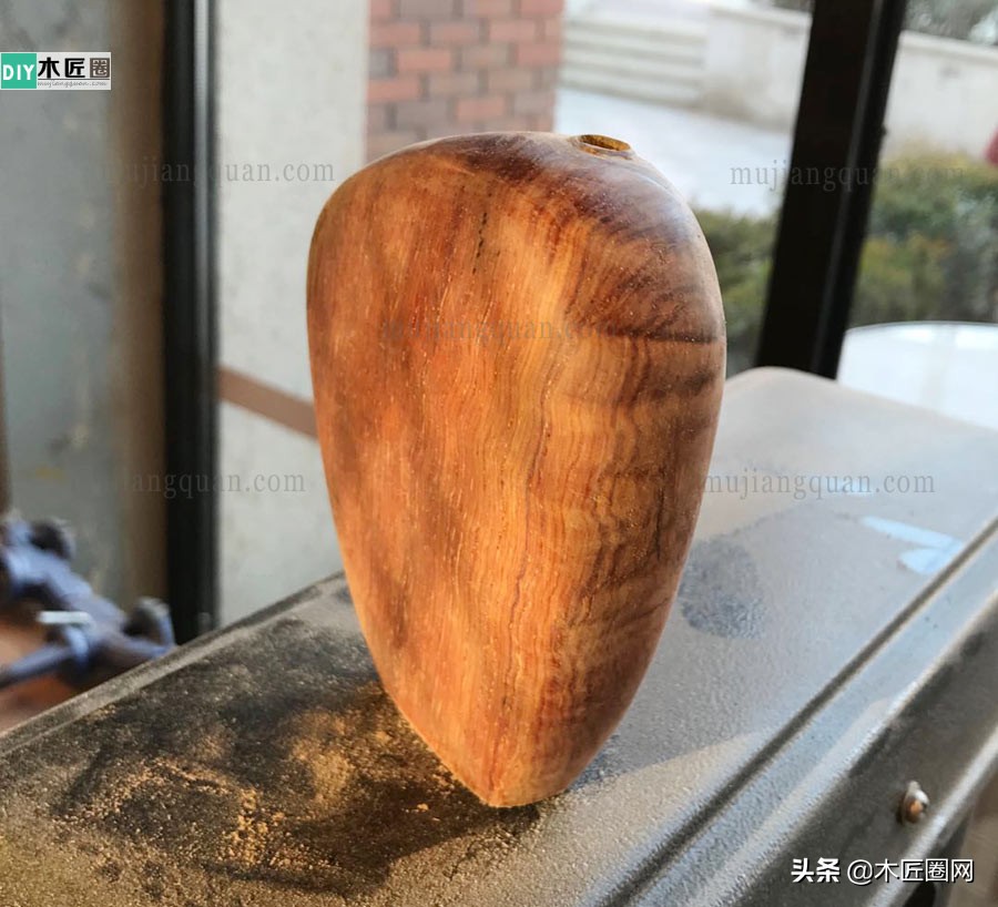 木工diy工艺品制作过程,插花瓶制作全过程