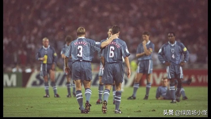 2016欧洲杯决赛回忆,96年欧洲杯半决赛英格兰对德国