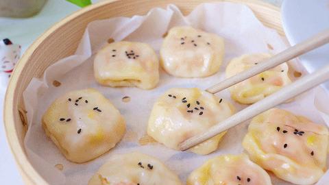 奶酪鲜虾饼辅食食谱,鲜虾芝士饼