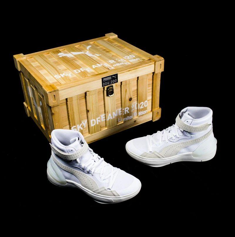 彪马nemen联名鞋,彪马courtrider篮球鞋荧光绿