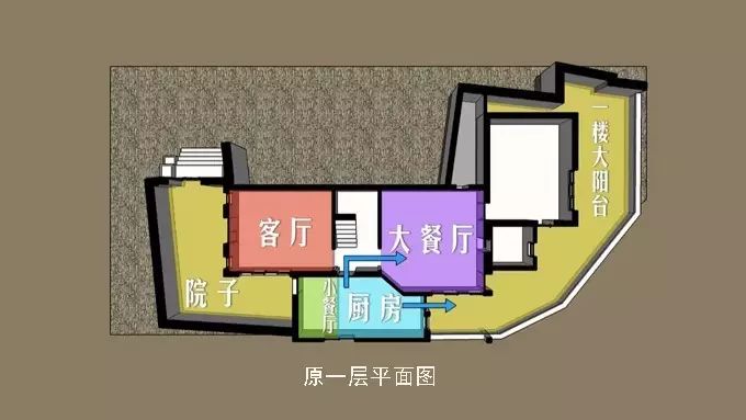 船长之家民宿改造,船长之家改造后平面图