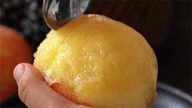 能吃上又甜又新鲜的水蜜桃,吃冻水蜜桃而且还是真的水蜜桃