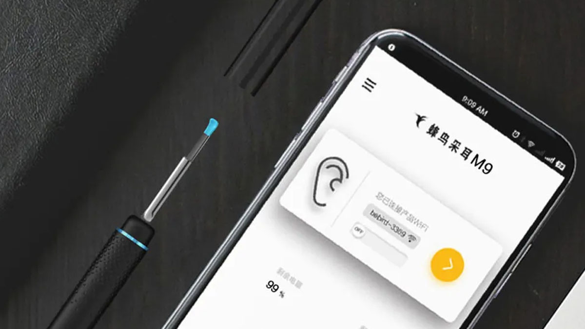 掏耳勺最新科技,智能掏耳勺连接手机也可以使用