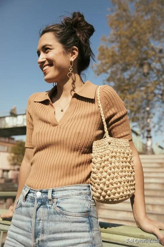 潮流衣服怎样打结好看,后面打结的衣服教程