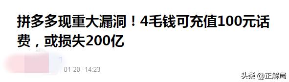 拼多多生死24小时：为什么“羊毛*党**”会让1800亿巨头恐惧？