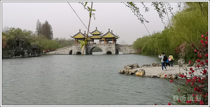 扬州夏日的瘦西湖风景,三月的扬州瘦西湖