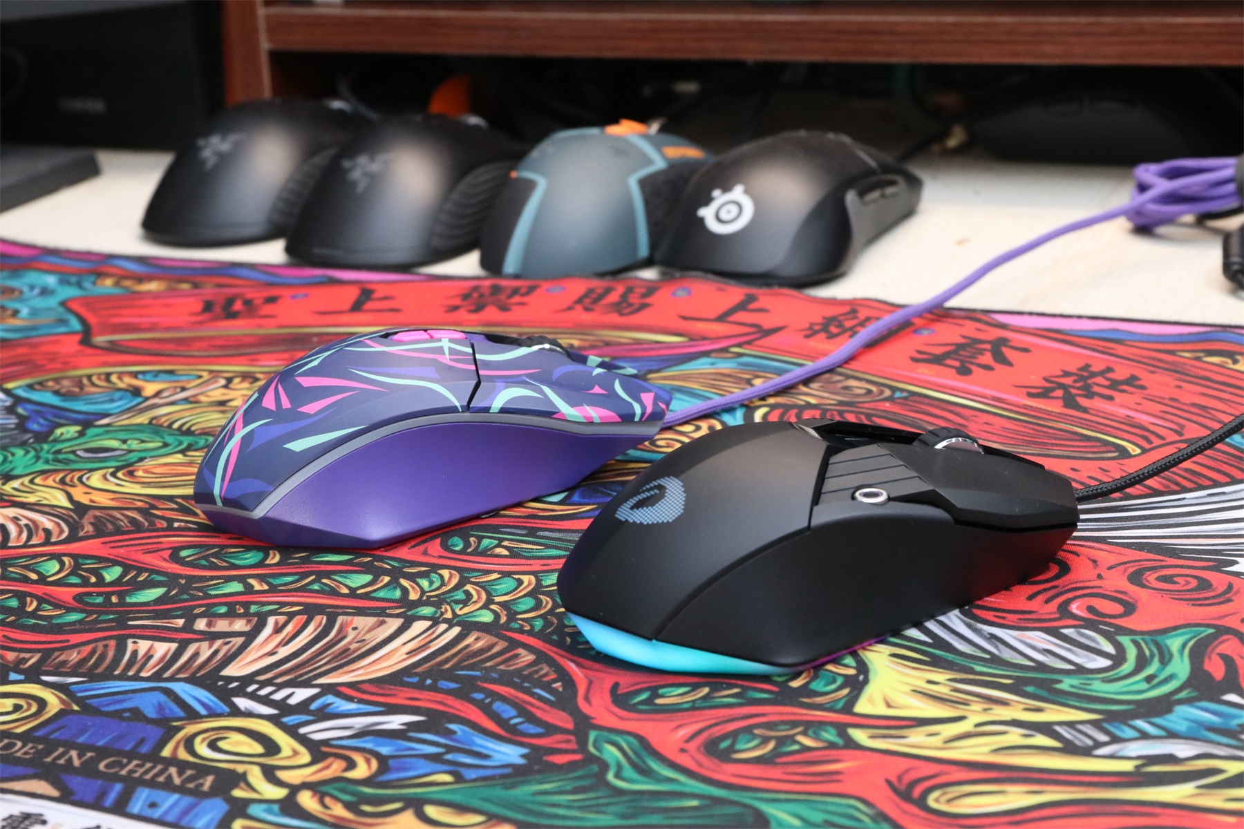 达尔优牧马人的鼠标怎么设置吃鸡,达尔优牧马人鼠标6代和五代