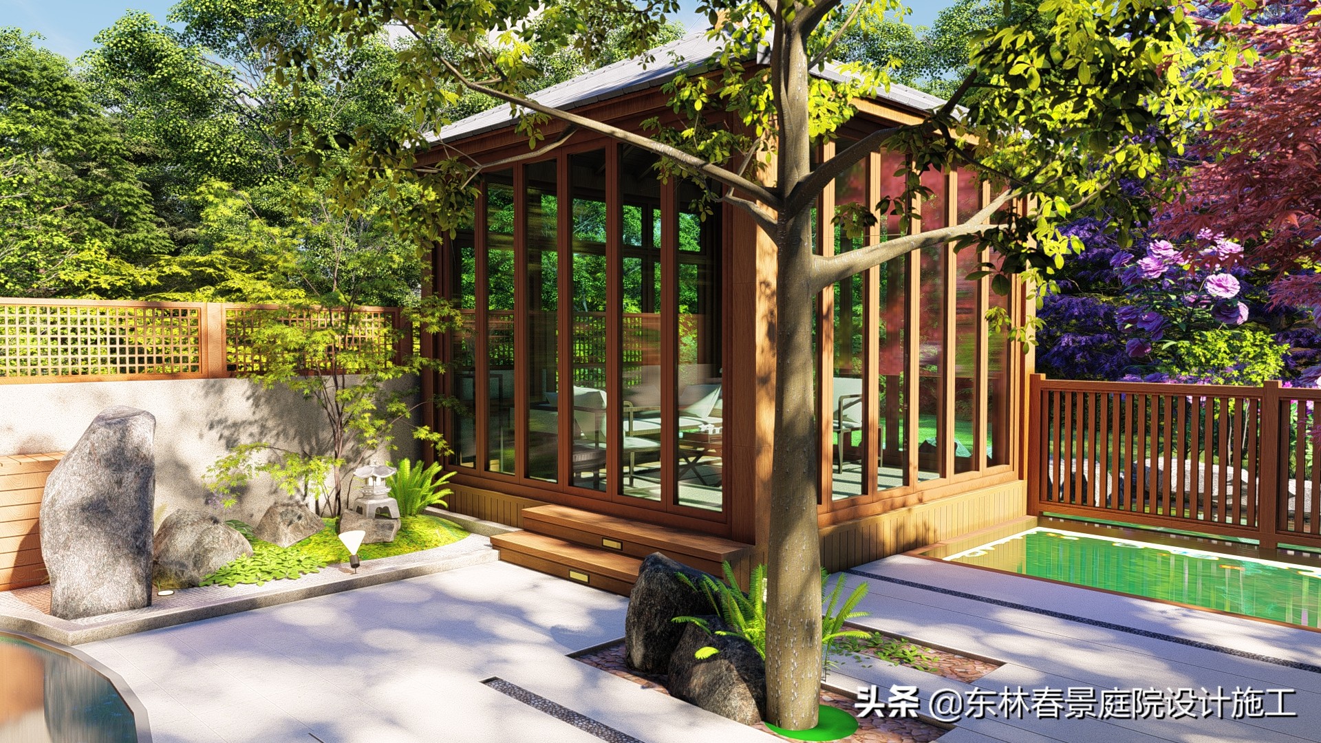 别墅庭院设计案例,各种别墅设计大全