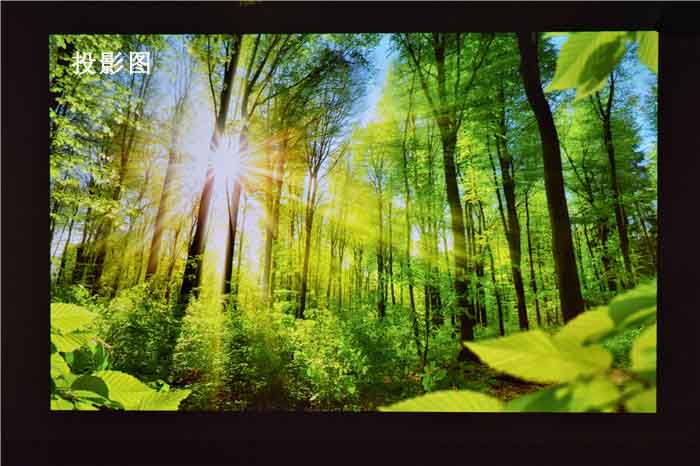 便携投影极米play超悦,极米play超悦版投影感觉有点歪