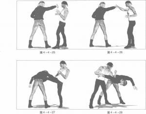 短刀进攻与防守技巧,短刀摆刺的防御与反击