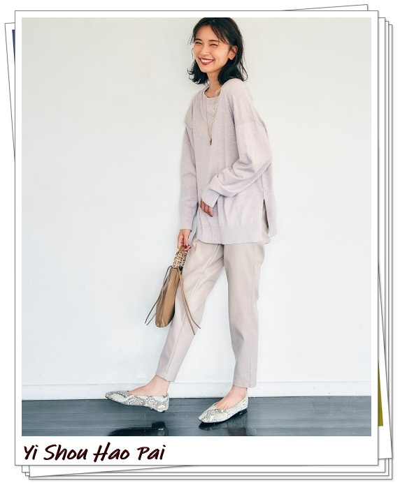 2020皮裤怎么搭配好看,冬季宽松长皮裤怎么搭配好看
