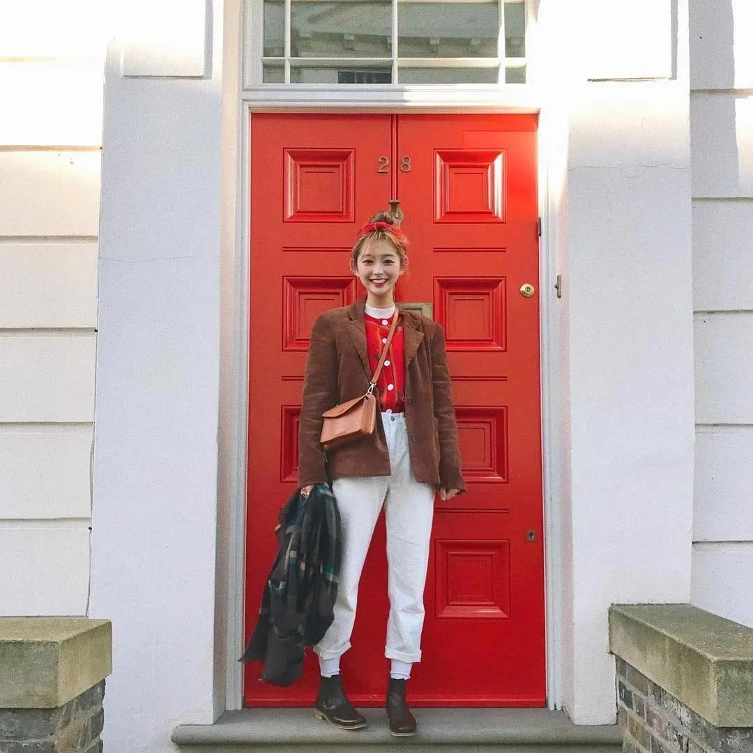 小个子韩国ins高级穿搭,小个子韩国时尚穿搭学生