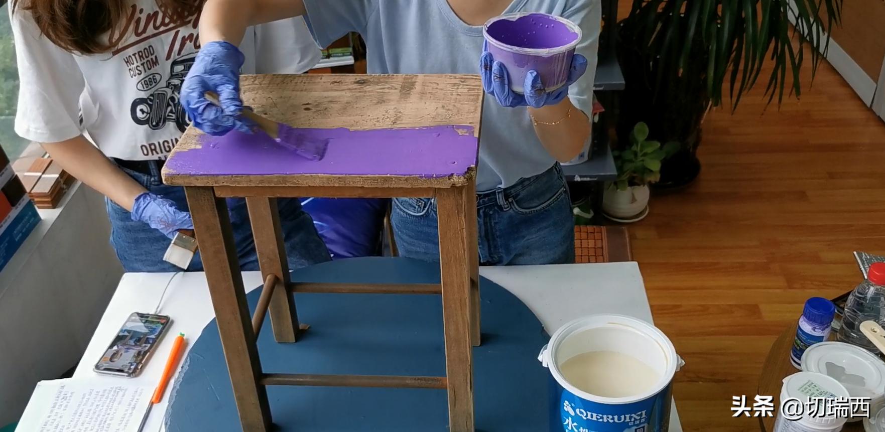 老式旧木门翻新刷漆视频,老式旧橱柜怎么翻新