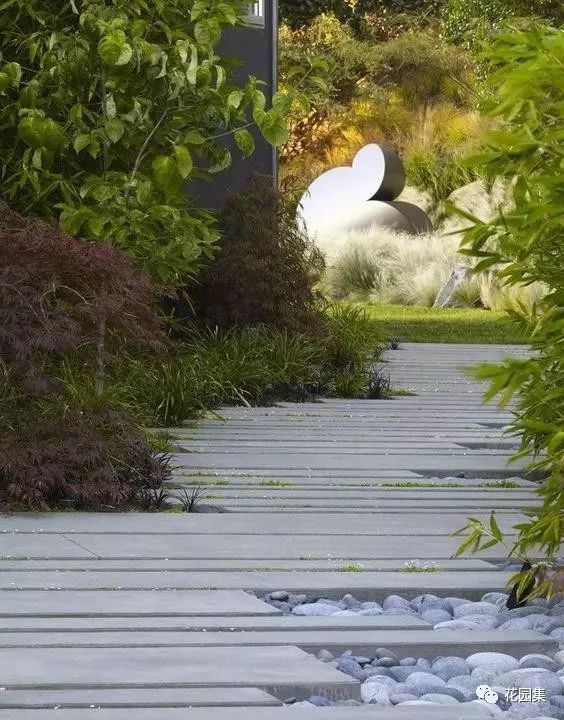 庭院小径设计方案,4招教你打造有档次的庭院