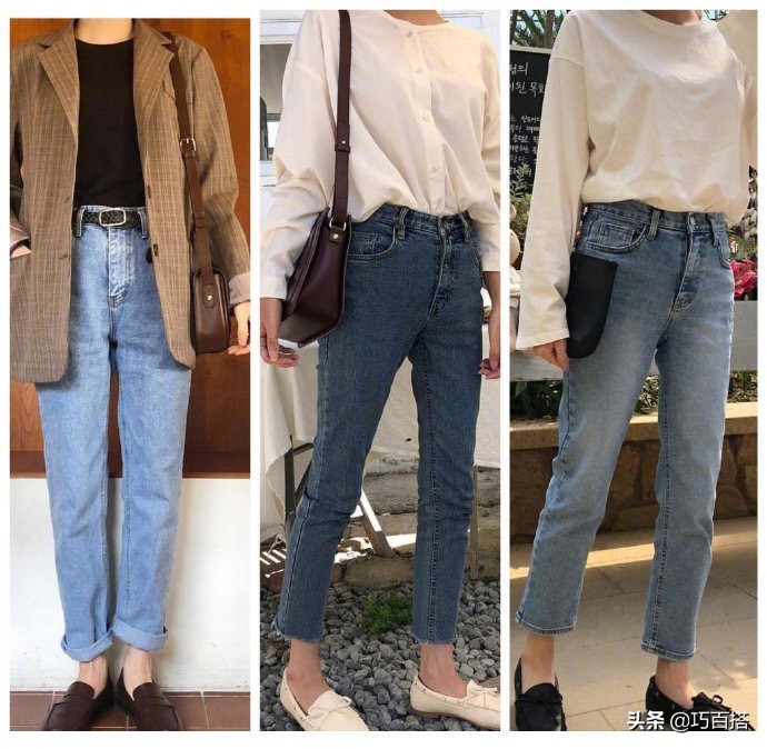 牛仔裤最简单的搭配,夏天的各款牛仔裤最佳搭配
