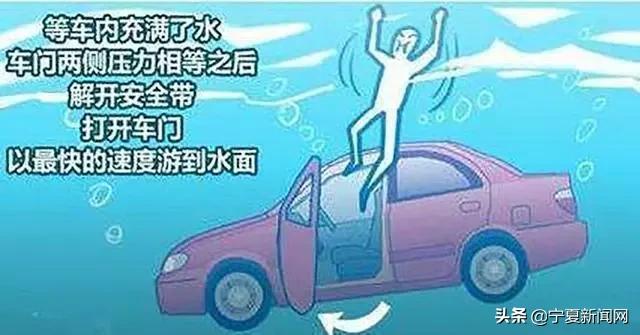 宁夏银川女子开车,凌晨5点女子把车开进河里