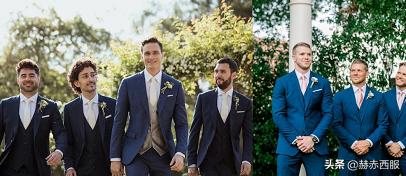 夏季婚礼西装穿搭高级感,夏季室外婚礼新郎穿什么颜色西装