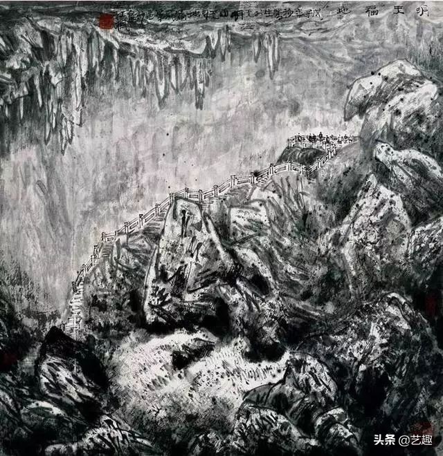 画家江枫作品,黄公望评价