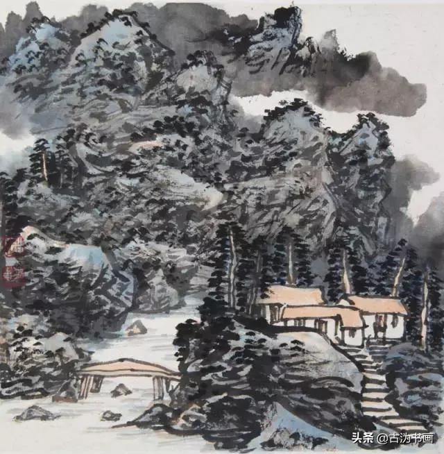 赵春秋山水画口诀,如何画好山水画中的人物