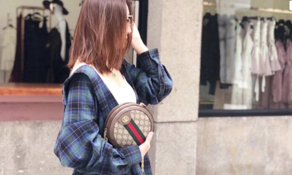 burberry复古圆饼包,用什么搭配古驰的圆饼包