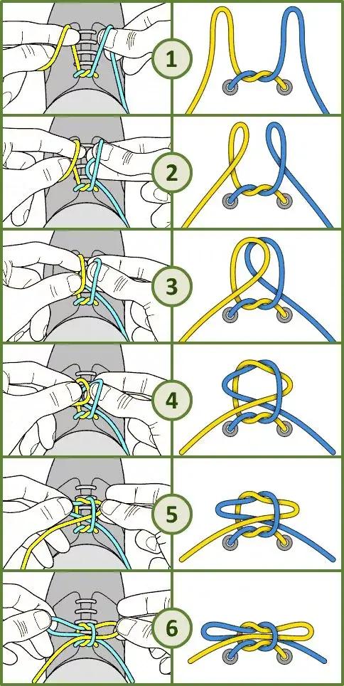 adidasozweego花式鞋带系法,几十种系鞋带的方法