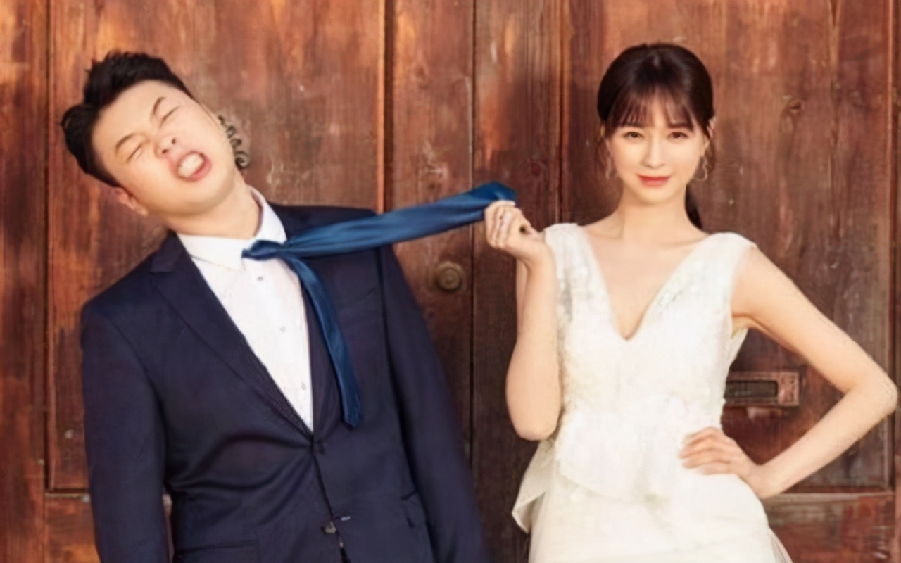 看到沈梦辰婚纱照后,差点没看出杜海涛,果然“胖子是个潜力股”