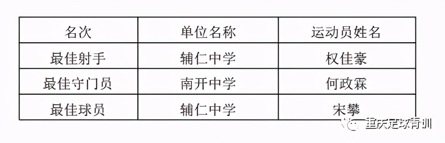 重庆城市冠军联赛,重庆市城市赛冠军