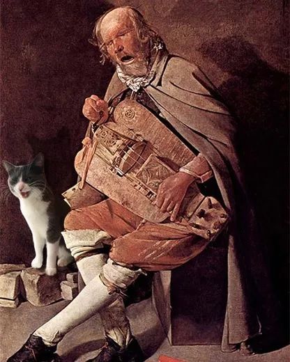 当名画遇上猫咪，是锦上添花还是画风突变？