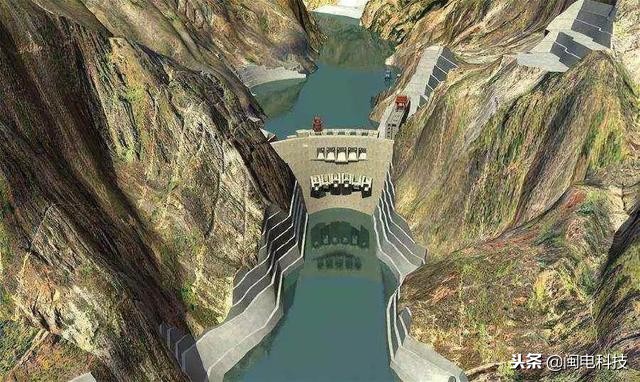 乌东德水电站大坝主体工程,乌东德大坝照片