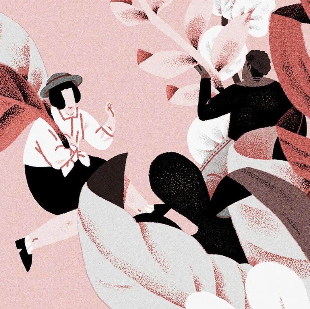 精妙的细节和色彩插画,插画作品想象力是最吸引人的色彩