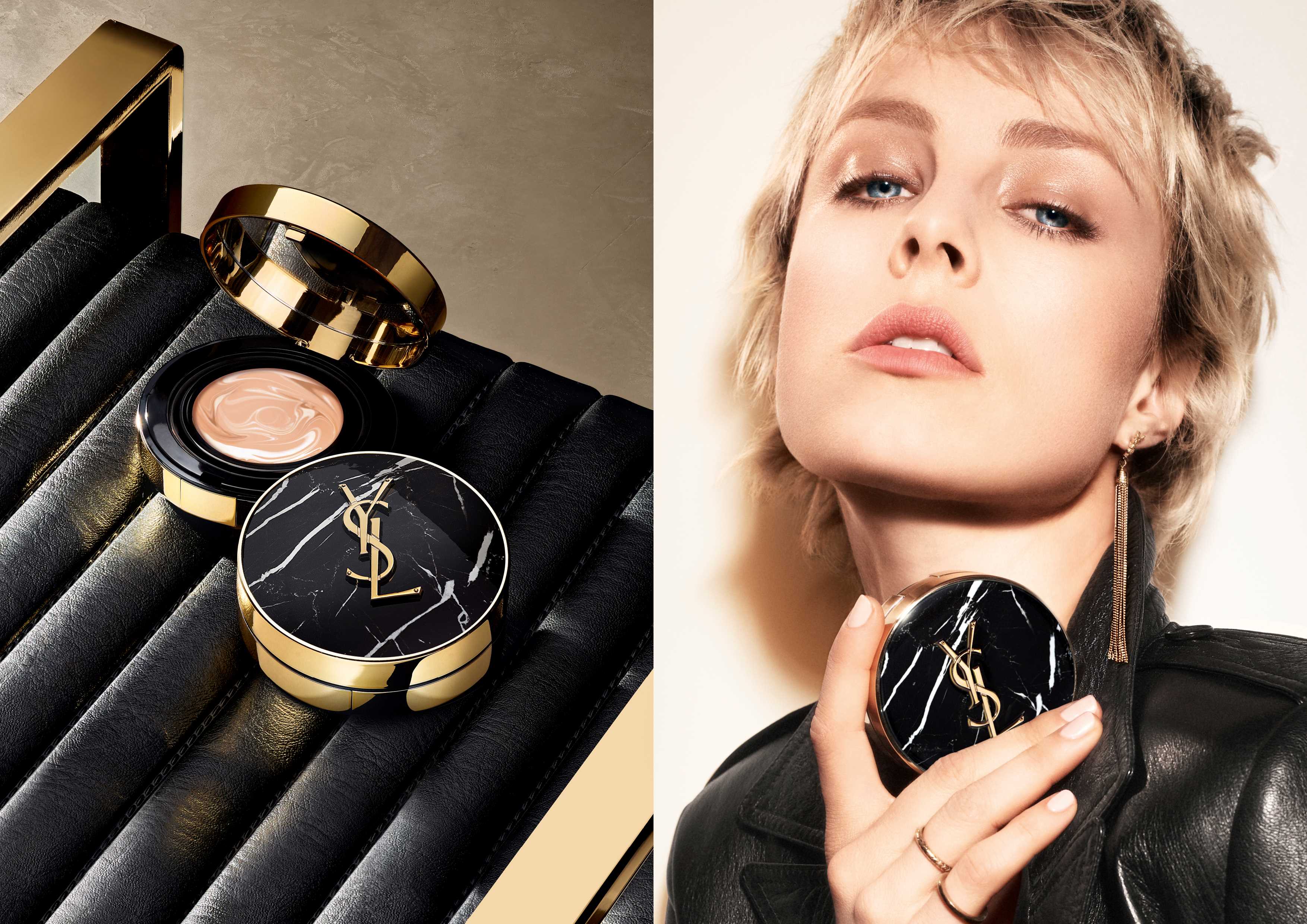 ysl圣罗兰大理石气垫粉霜,圣罗兰大理石气垫b10与br10区别