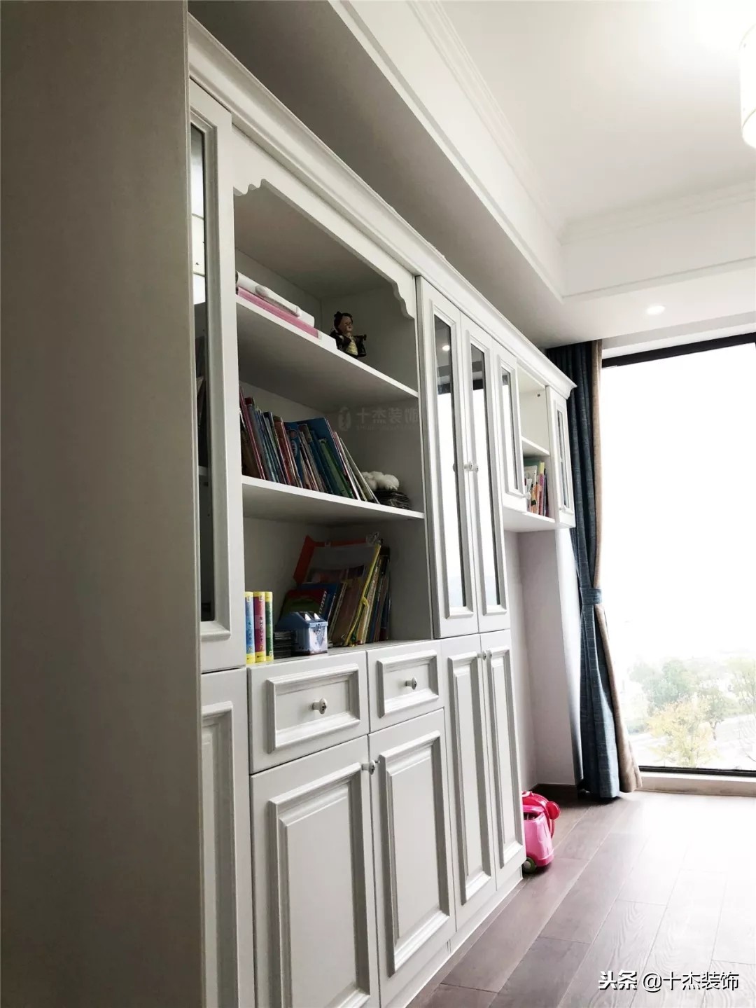 亲子豪宅样板房,128平米3室2厅装修效果图