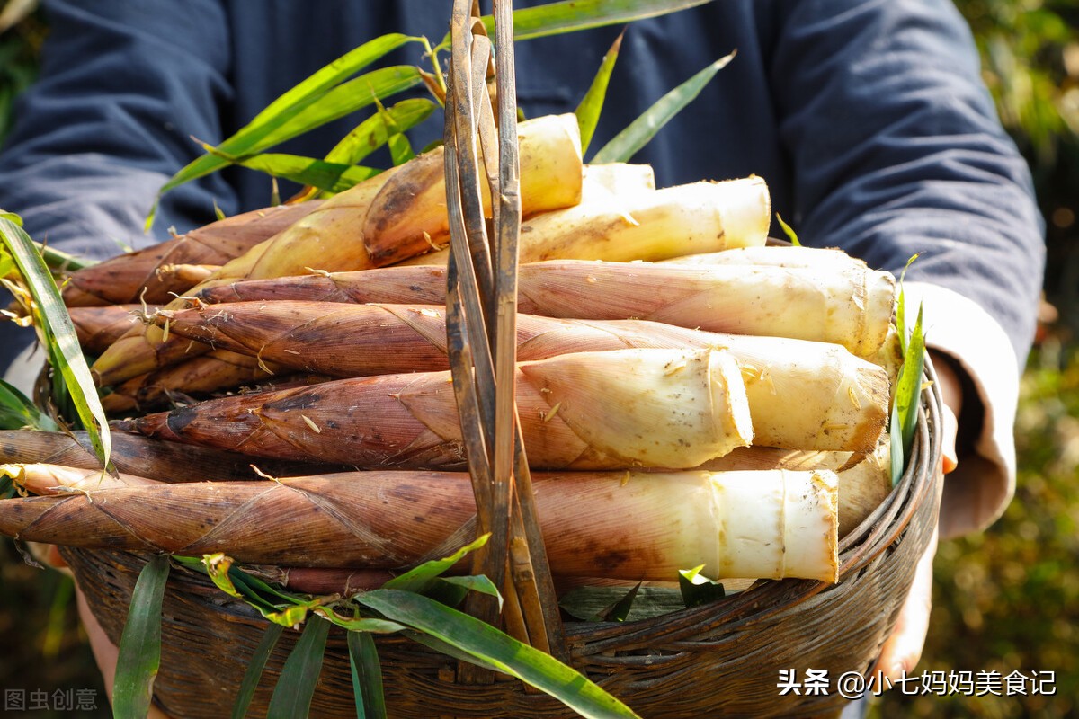 吃春笋的季节每餐饭都离不开它,这个季节吃春笋最嫩