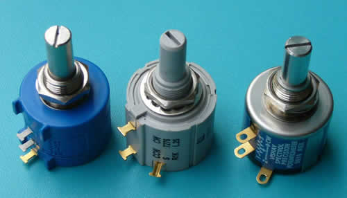 精密多圈电位器接法图解,精密电位器基础知识详解