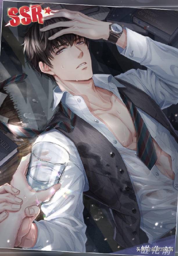 恋与制作人周棋洛动态卡面,周棋洛接过吻戏吗