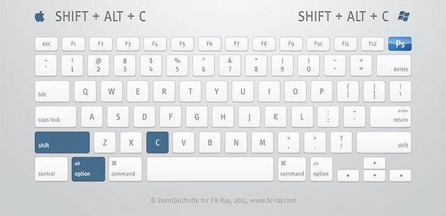 苹果版photoshopcc2017快捷键,photoshop最常用快捷键大全