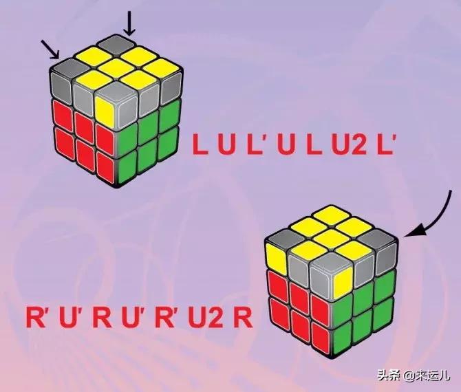 只要四步就能还原的三阶魔方,如何快速把魔方还原6面