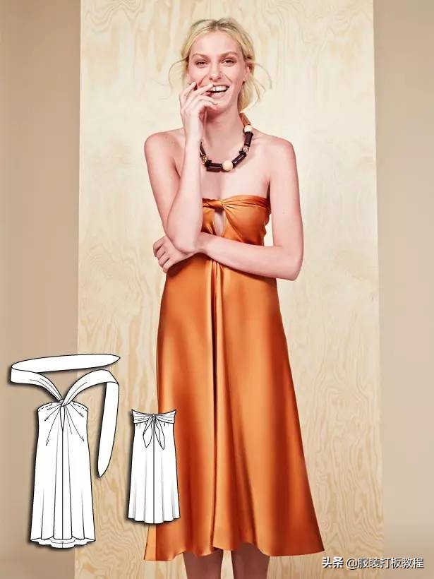 时装设计图手绘教程,服装制版图案大全