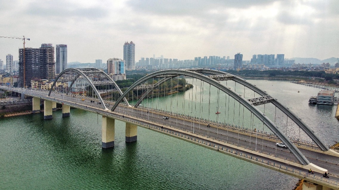 南宁百里秀美邕江,邕江百里美景视频