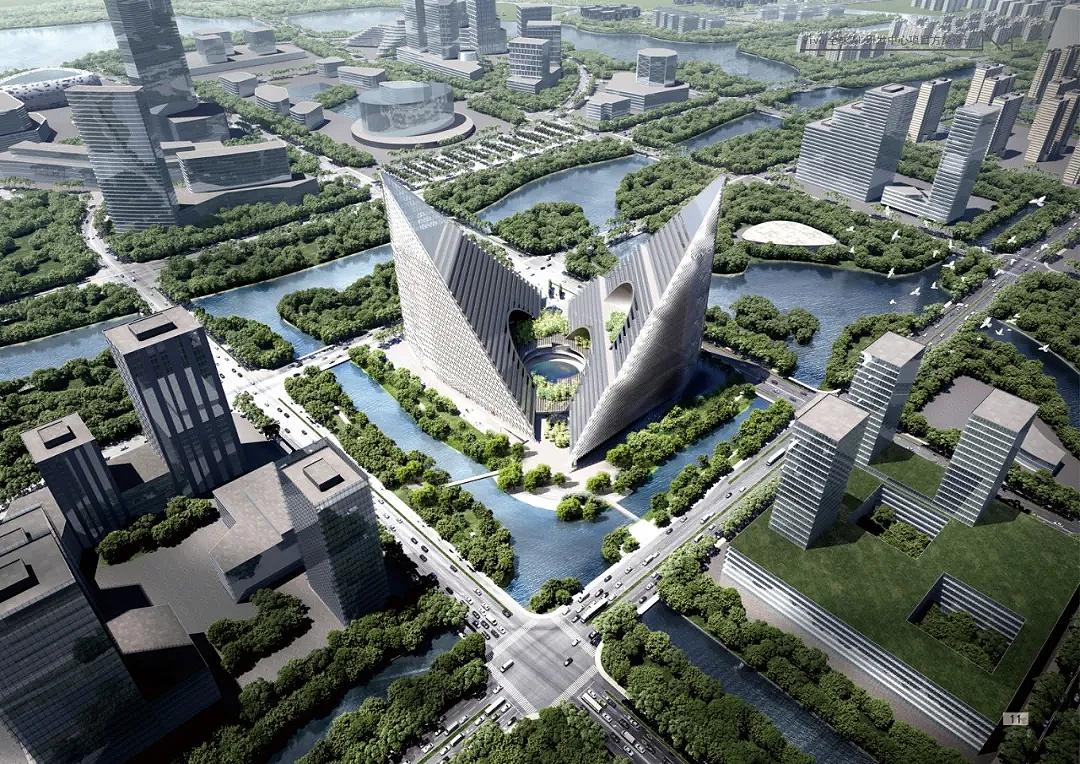 杭州vivooppo全球总部,vivo杭州总部大楼效果图