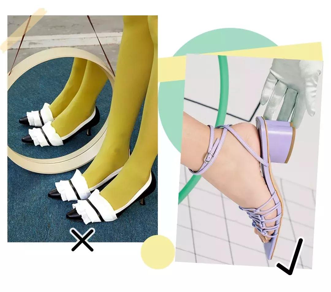 选鞋子技巧图片,有几种脚型怎样选鞋子