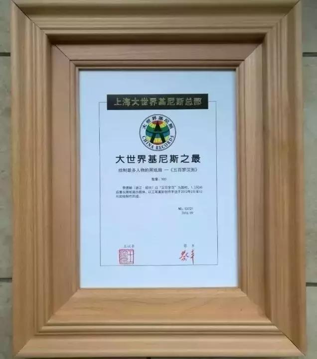 震撼的日本五百罗汉图,世界级吉尼斯纪录五百罗汉图