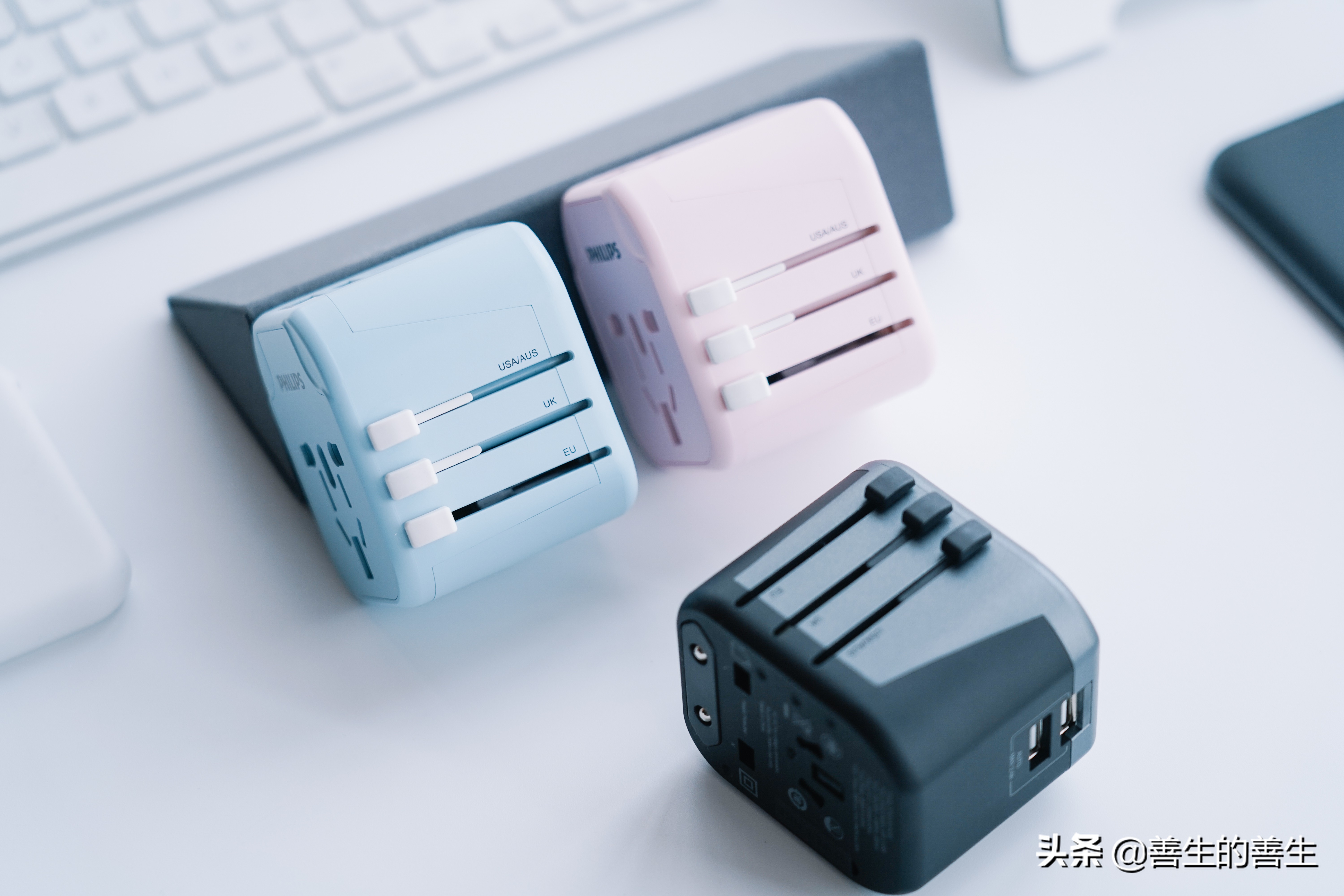 出国只带一个行李箱,飞利浦三脚usb插座评测