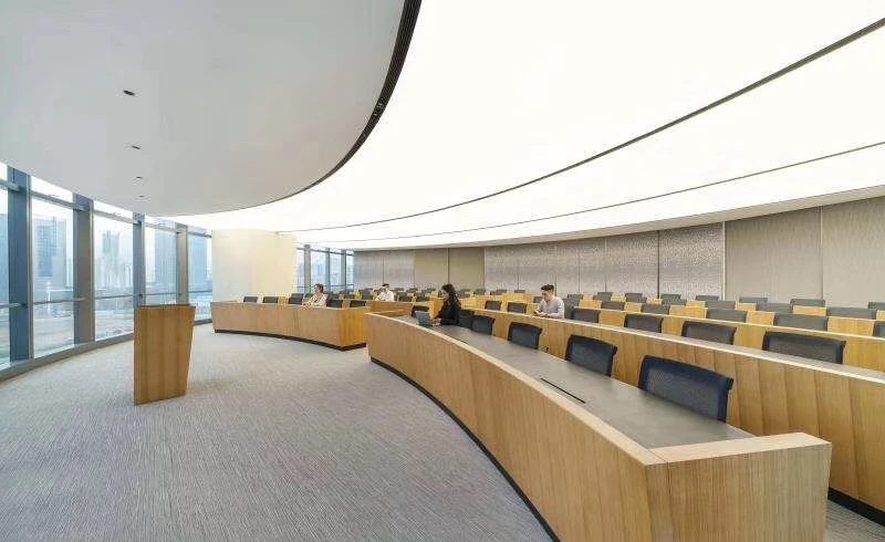 华润金融中心大厦,中银大厦外墙灯光设计