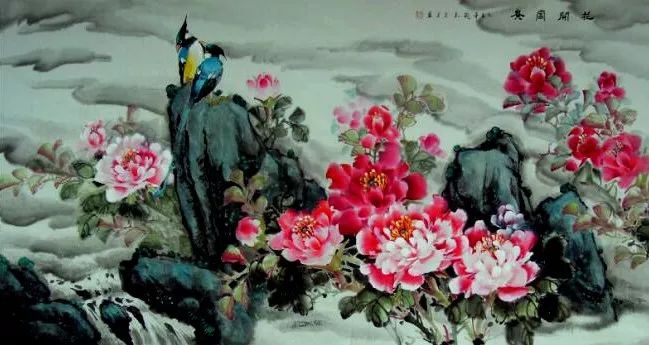 花鸟的作品欣赏,中式花鸟作品欣赏