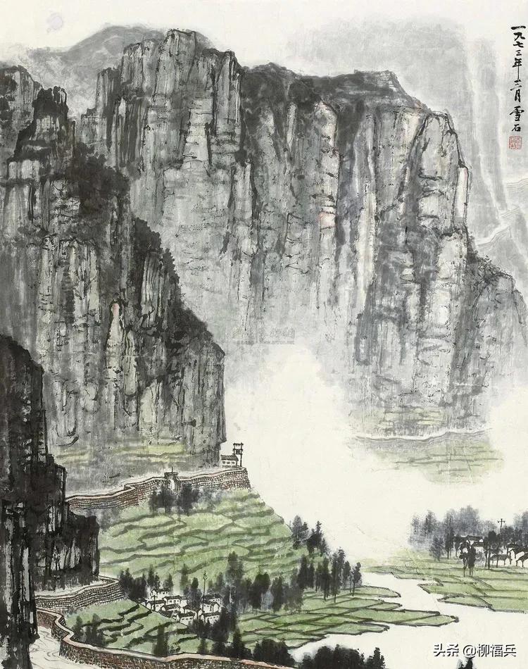 人工天河红旗渠全景图,人工天河红旗渠现场