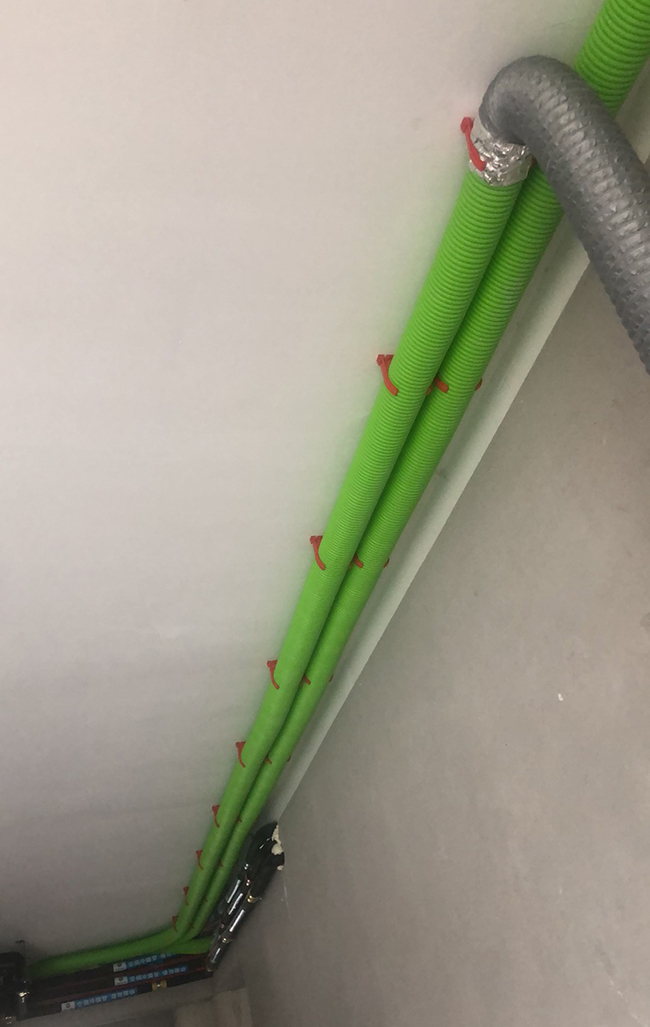 「华南城中园33号楼」住宅地暖/采暖+新风系统+中央空调设计安装