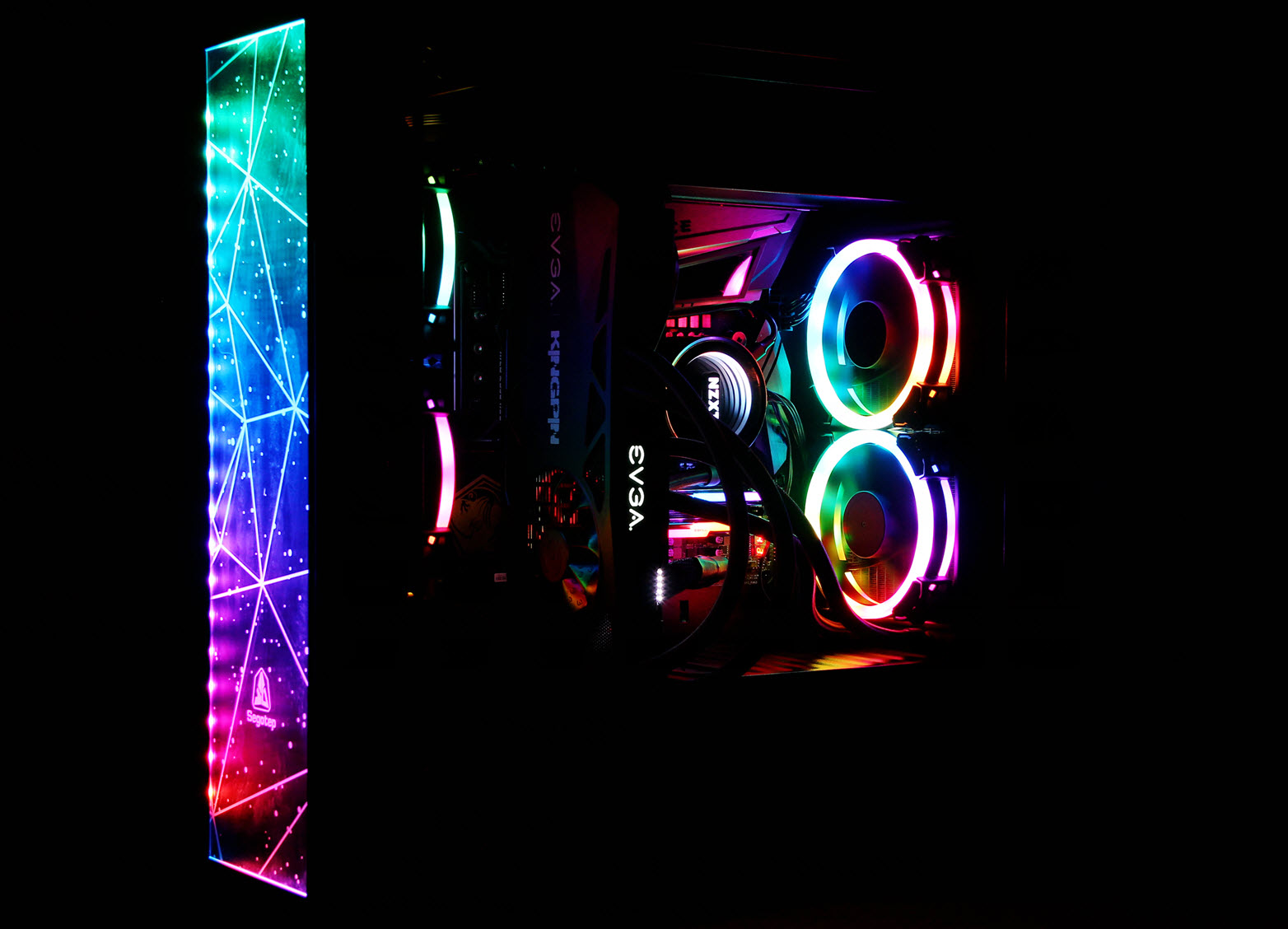 从此泡面伴余生…EVGAKINGPIN卡皇装机实录