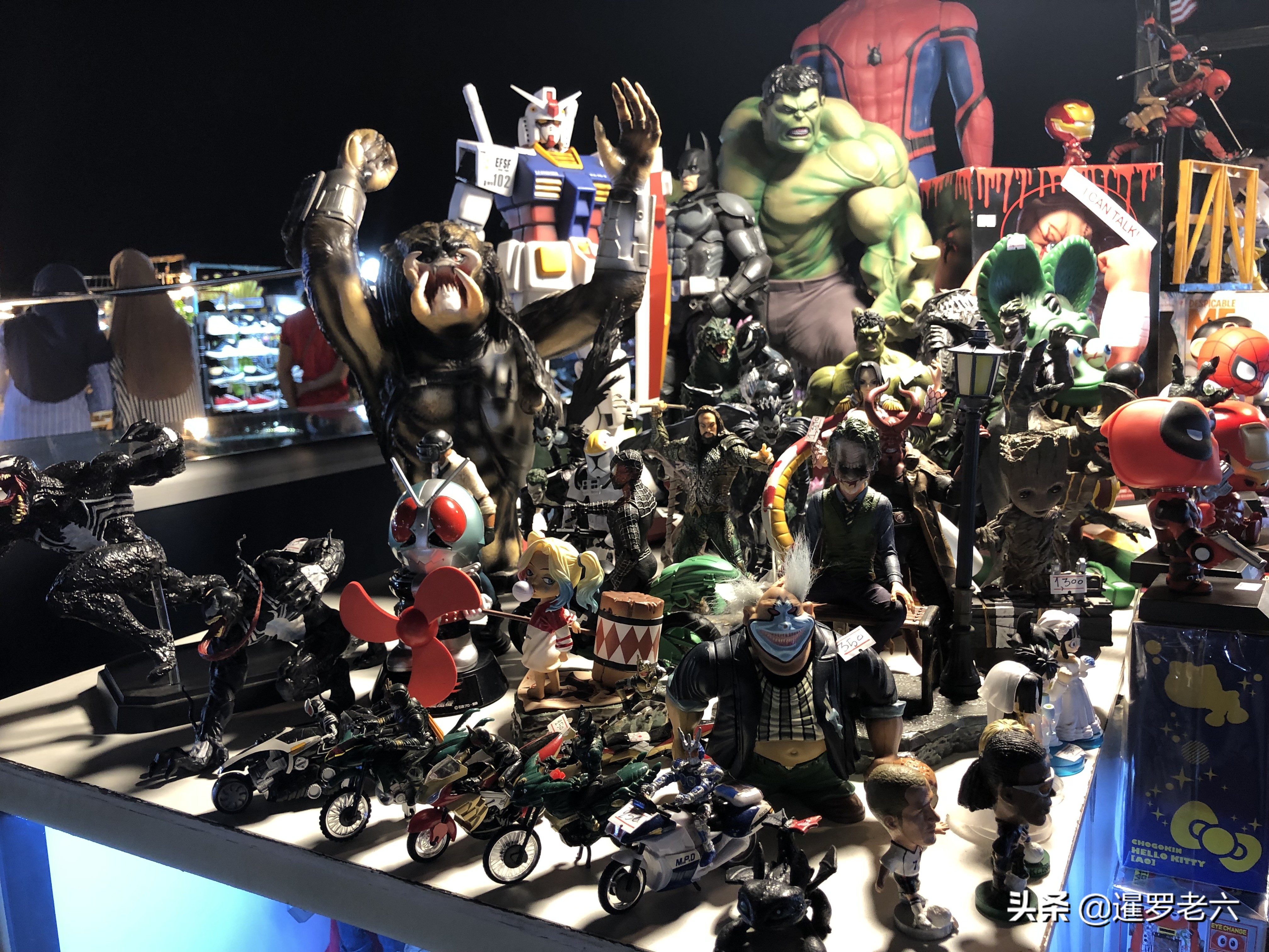 曼谷人气火爆的夜市,泰国曼谷joddfairs网红夜市